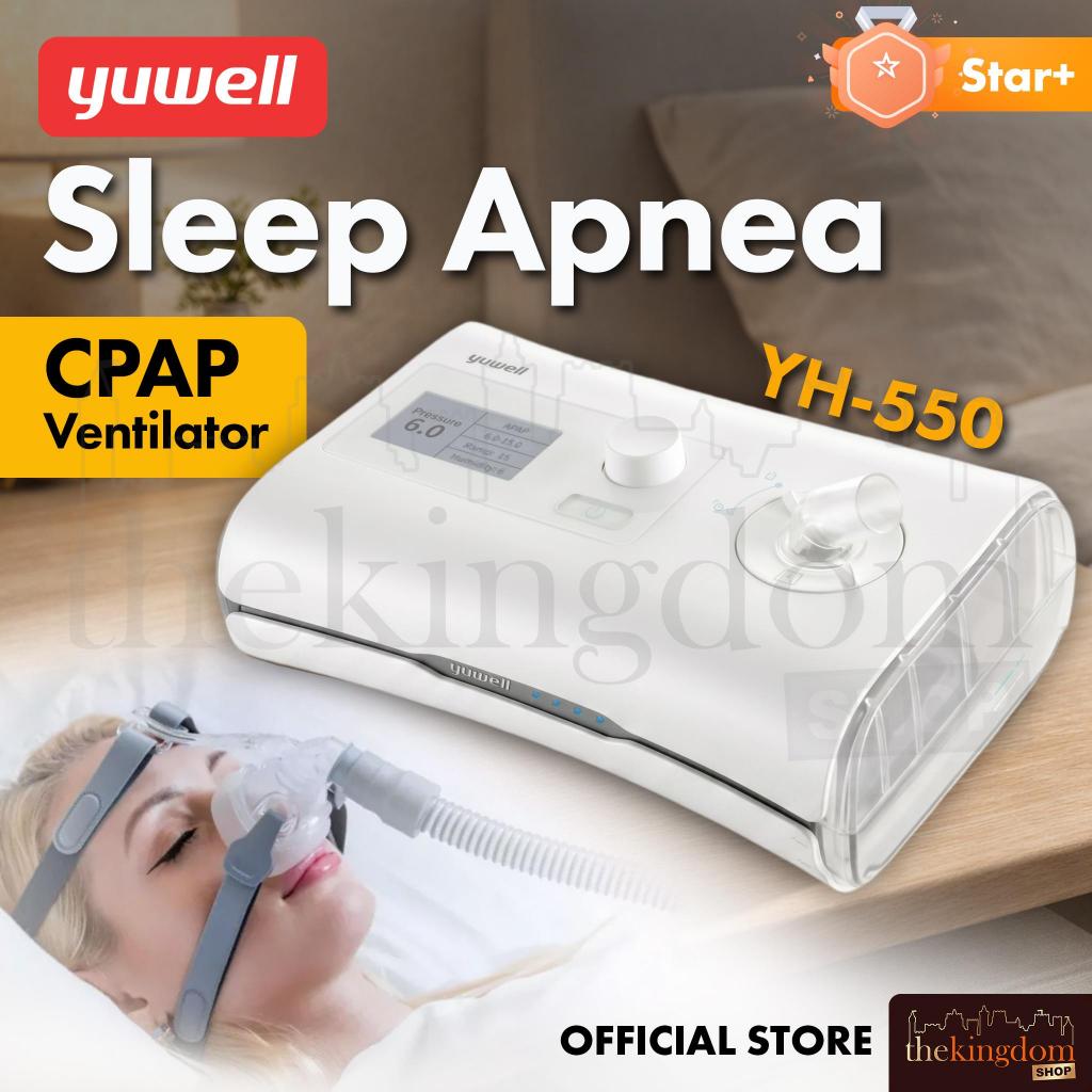 Yuwell YH-550 CPAP Ventilator Alat Bantu Napas Sleep Apnea YH550 Mesin Elektrik Terapi Pernafasan Ng