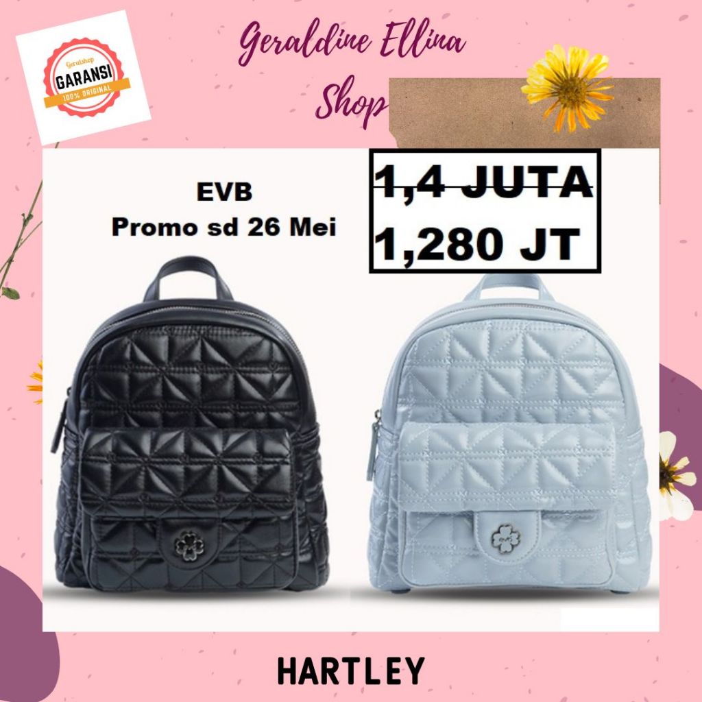 Tas wanita sale ransel backpack EVB original 100% seri DOMINICA