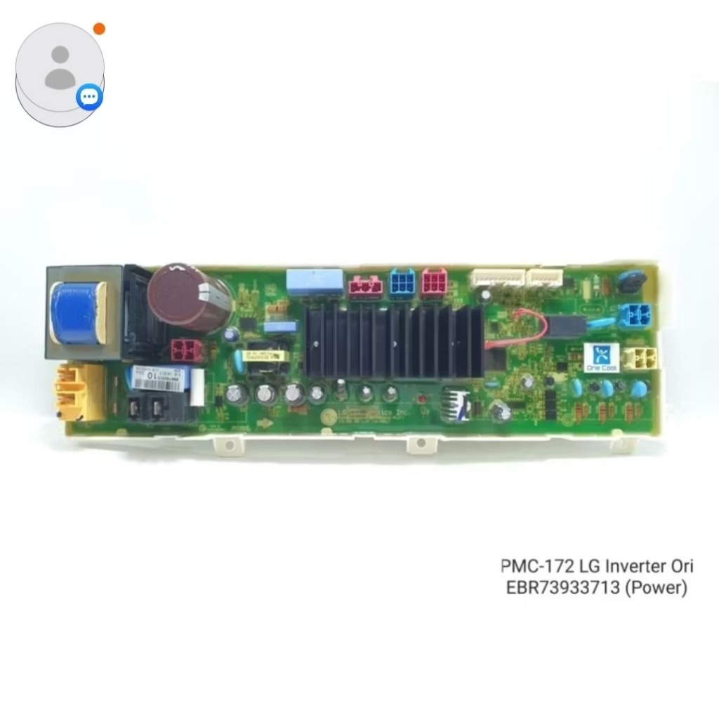 PMC172 PCB MODUL MESIN CUCI LG INVERTER ORI FM1071D6 FM1281D6 WDM1070D6