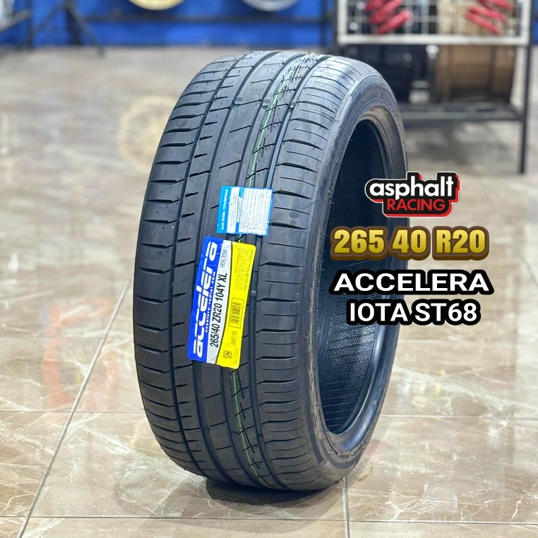 BAN MOBIL TUBLES UKURAN 265 40 R20 MEREK ACCELERA IOTA ST68 BAN MURAH R20 265/40