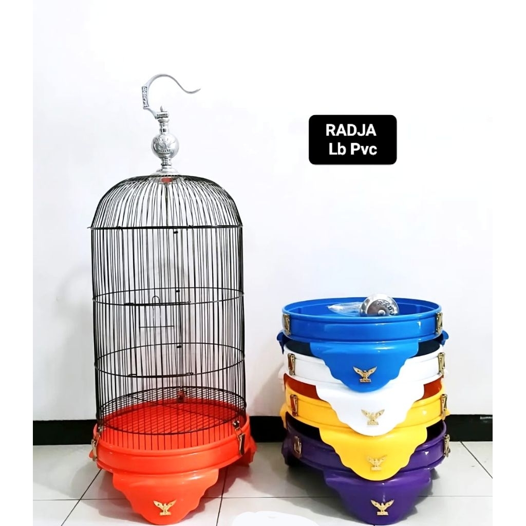 tebok lovebird pvc polos tebal RADJA .original