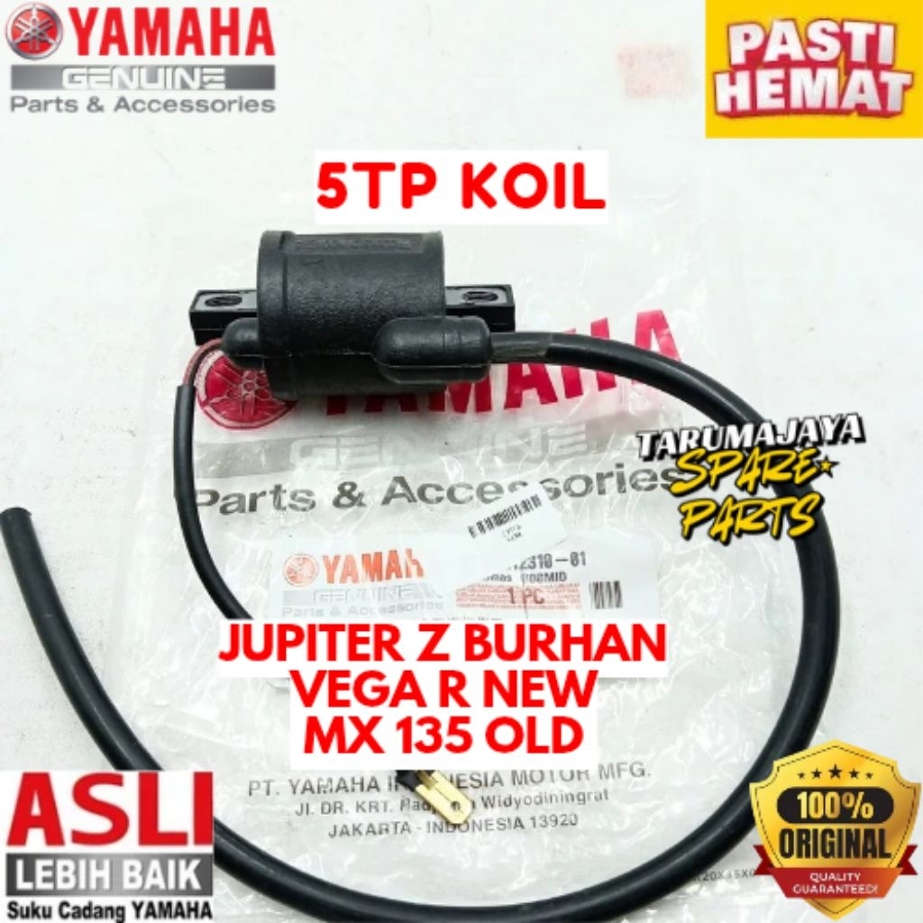 KOIL ORIGINAL YAMAHA KODE 5TP, KOIL JUPITER Z BURHAN, KOIL VEGA R NEW, KOIL JUPITER MX 135 NEW



