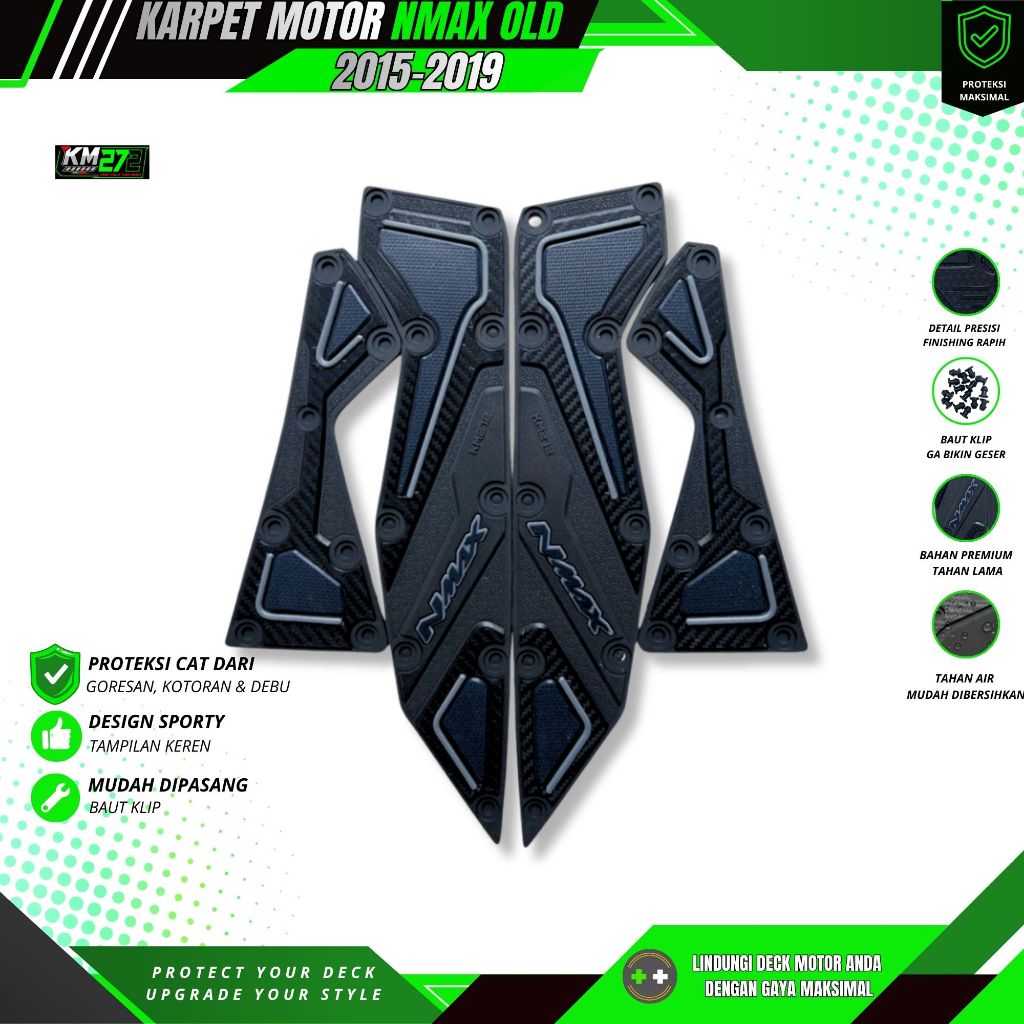 Karpet Nmax old / Pijakan Nmax Old / Alas Kaki Motor Nmax Old