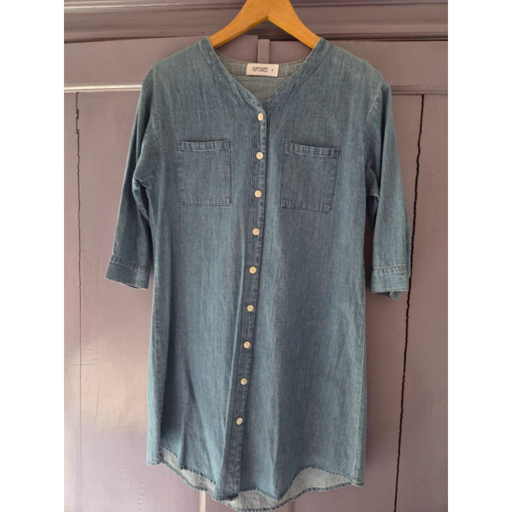 preloved dress denim