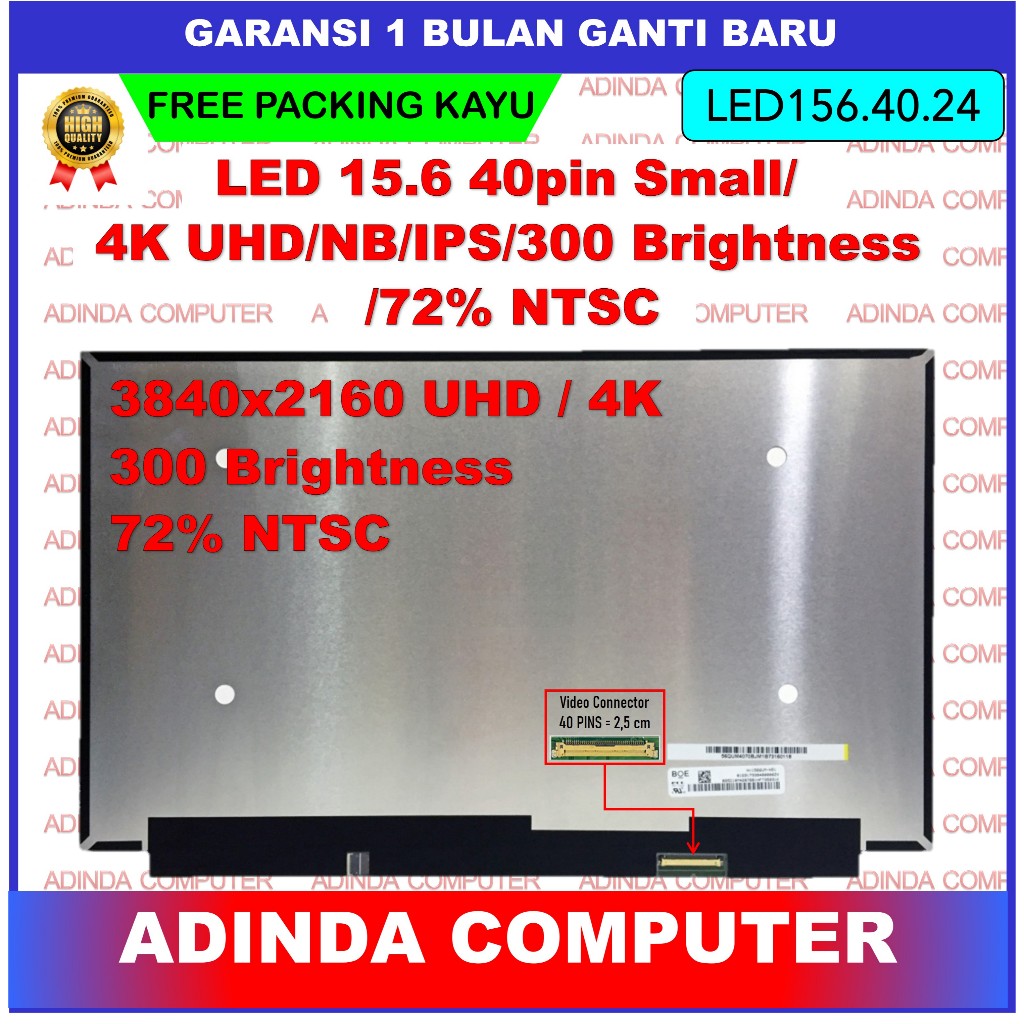 LCD LED Lenovo ThinkPad X1 Extreme 20MF 4K UHD 3840×2160