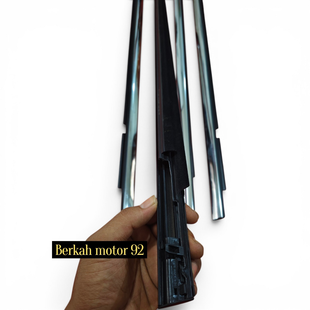 karet pelipit kaca luar waterstrip kaca luar mobil honda stream set