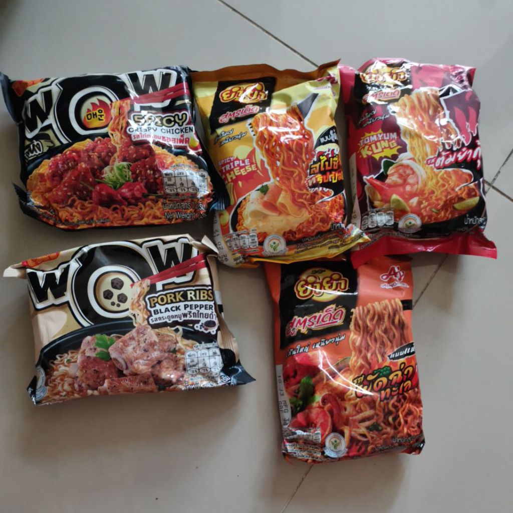 Mie Instan OK Oriental Kitchen Hand carry Bangkok Thailand