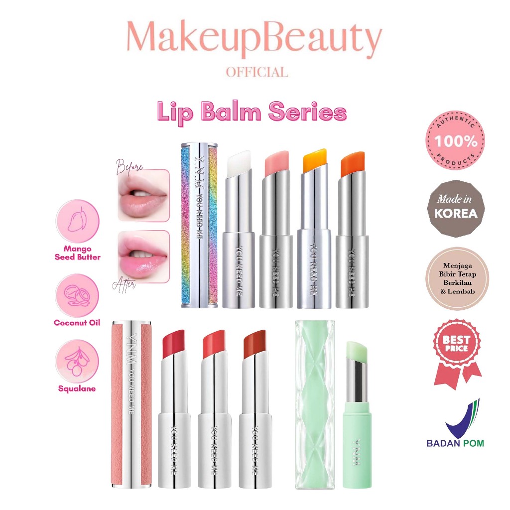 YNM You Need Me Honey Lip Balm | Candy Pop Glow Melting Balm
