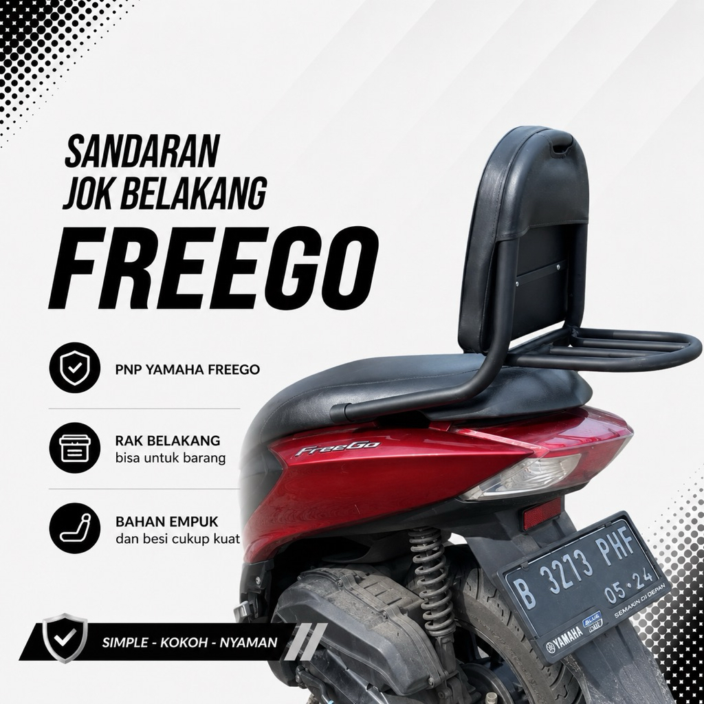 Sandaran Jok Motor Yamaha Freego