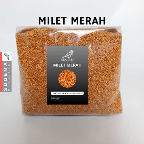 SUGEMA Milet Merah Bersih Bebas Debu Higienis