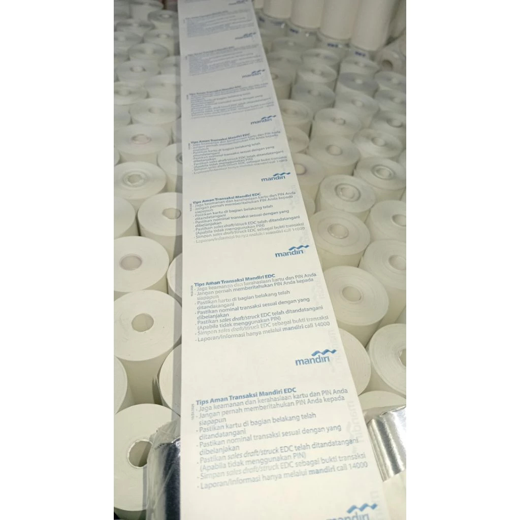kertas Themal  58mm 57x40mm EDC Mandiri