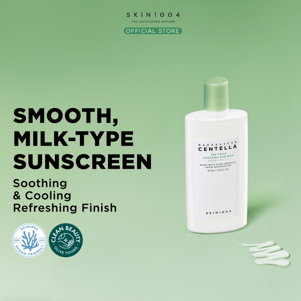 SKIN1004 Madagascar Centella Tea-Trica Soothing Sun Milk 50ml