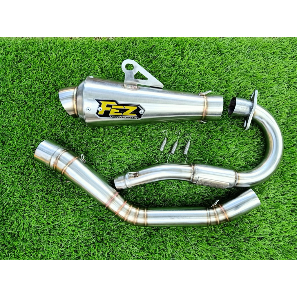 KNALPOT KLX CRF KERUCUT ORIGINAL FEZ RACING EXHAUST