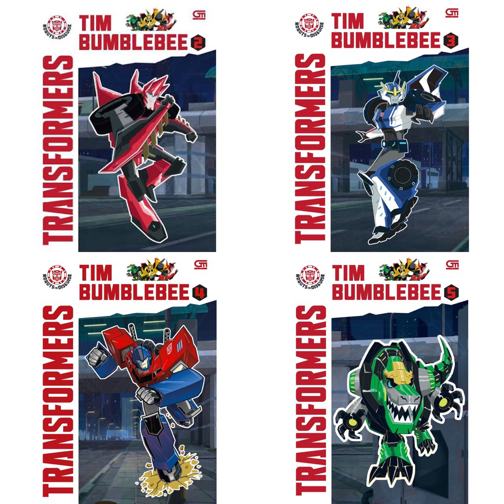 Komik Anak Transformers Robot in Disguise: Tim Bumblebee 2 3 4 5