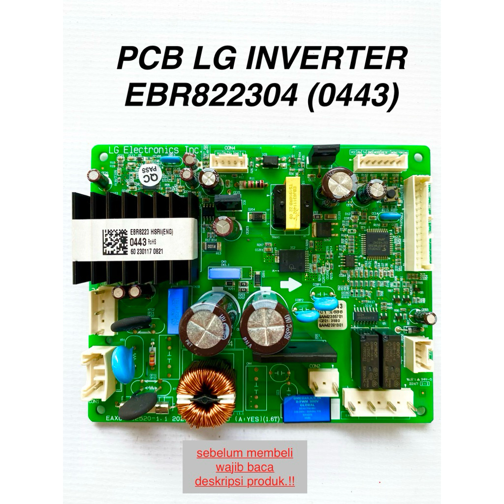 modul kulkas LG 0443 / modul kulkas LG ebr822304 / pcb kulkas LG 0443 / pcb kulkas LG ebr822304 / pc