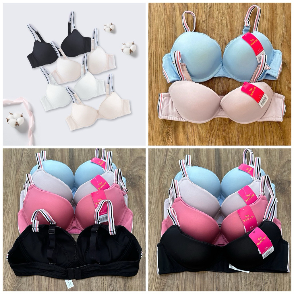 the brahouse bra B01-1194B branded push up berkawat original