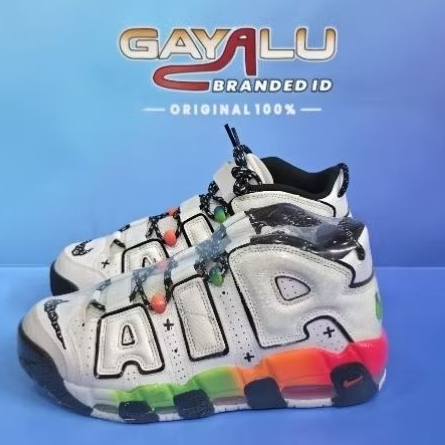 SEPATU NIKE AIR .MORE UPTEMPO CULTURE OF THE GAME RARE ITEM
