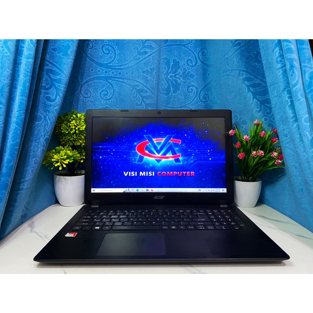 Laptop Acer Aspire 3 A315-21 Second | AMD A9-9425 | RAM 8GB DDR4 | SSD 128GB  | Siap Pakai