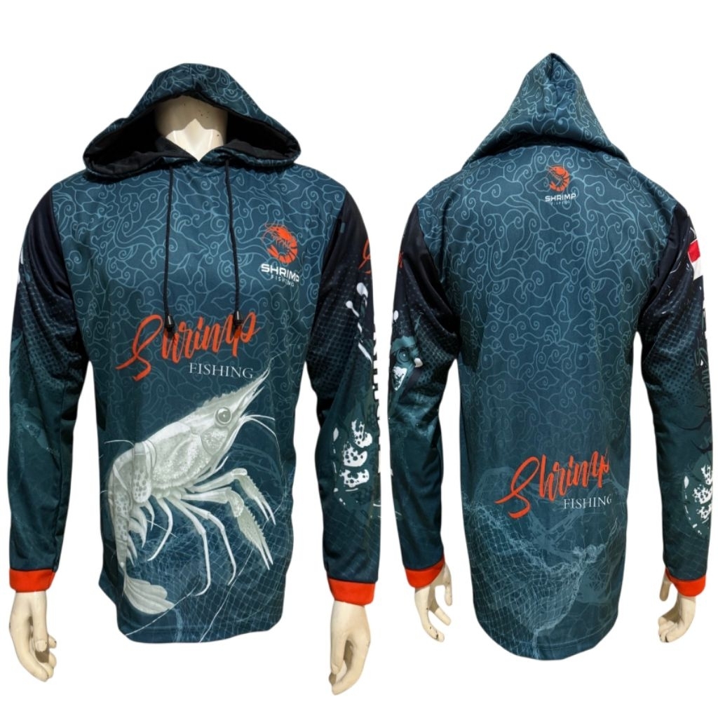 JERSEY FISHING UDANG/BAJU KUPLUK MANCING/JERSEY SHRIMP FISHING/OLAHRAGA/MANCINC MANIA/SPORT
