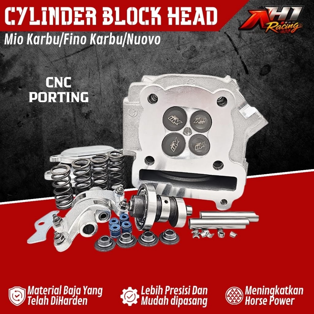 BLOK HEAD KOP MIO 4 KLEP 19/22 21/24 AH1