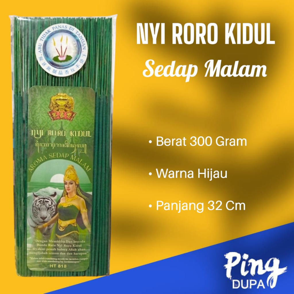 Dupa Nyi Roro Kidul Hio Aroma Sedap Malam Kemasan 300 Gram