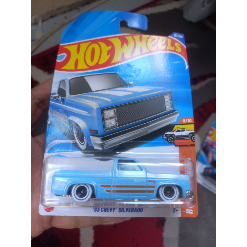 83 chevy silverado blue