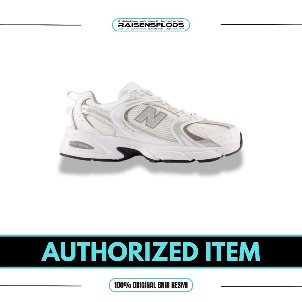 NB 530 Unisex Sneakers - White