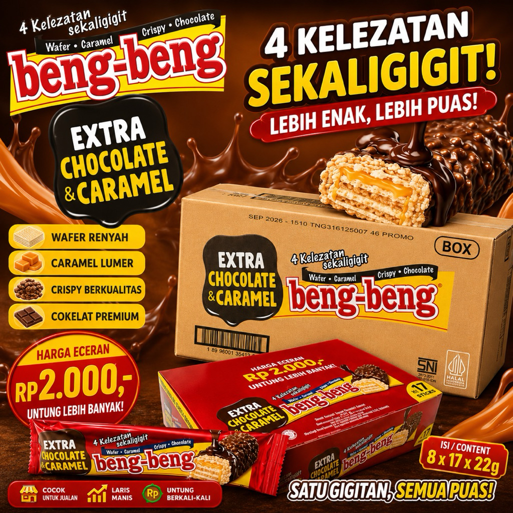 (1 Dus) Beng-Beng Regular BengBeng Coklat Cokela