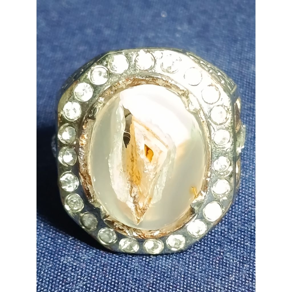 Natural Chalcedony, MYSTIC / Batu Anggur Motif, SAKRAL, TUNDUNG BAWUK, COMBONG