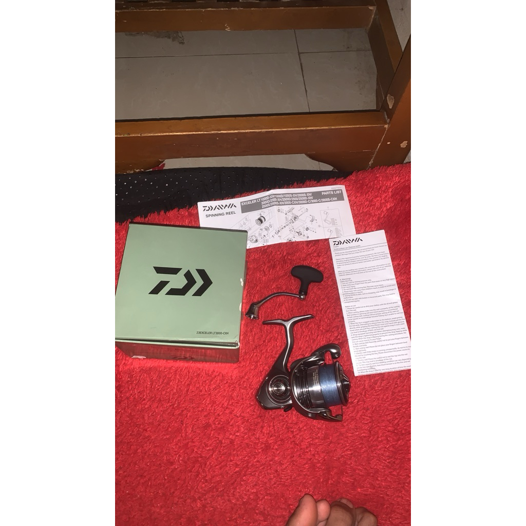 reel daiwa exceler LT 3000