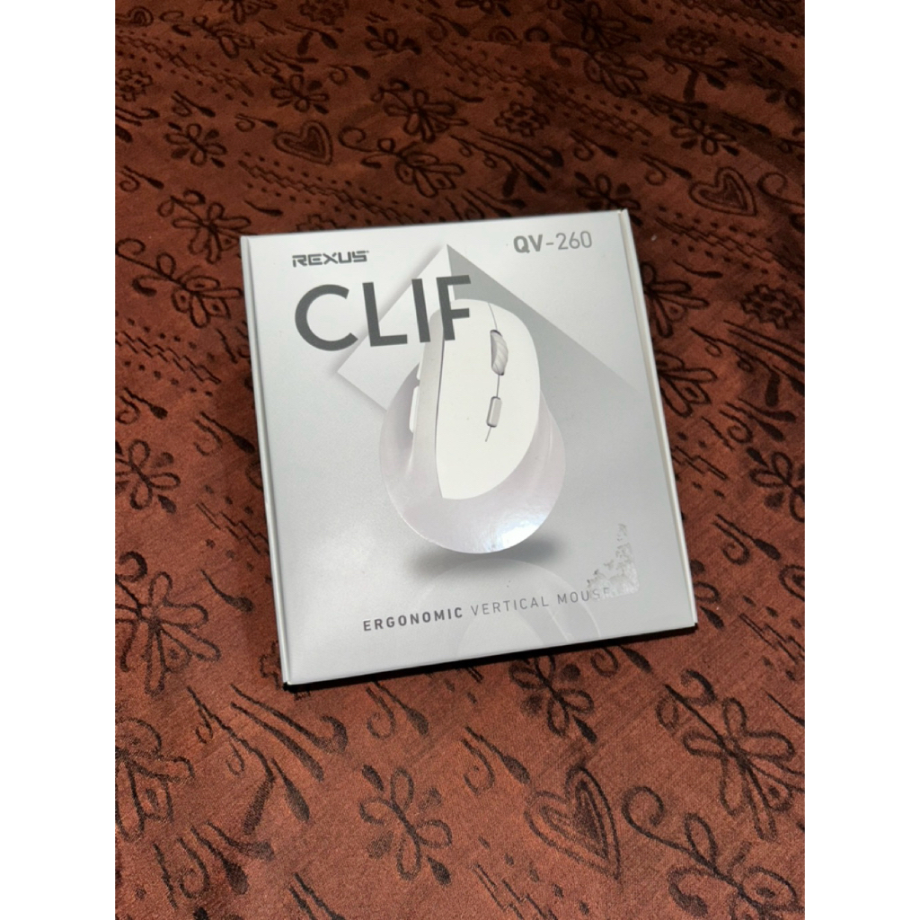 PRELOVED Rexus Clif Ergonomic Vertical Mouse Wireless Connection