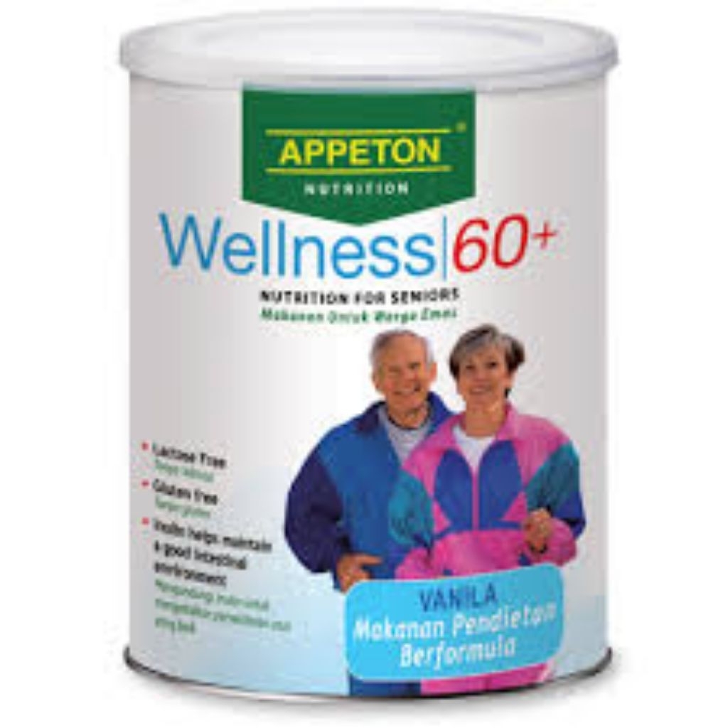 Apeton Wellness 60+ Vanilla Susu Kesehatan Orang Tua
