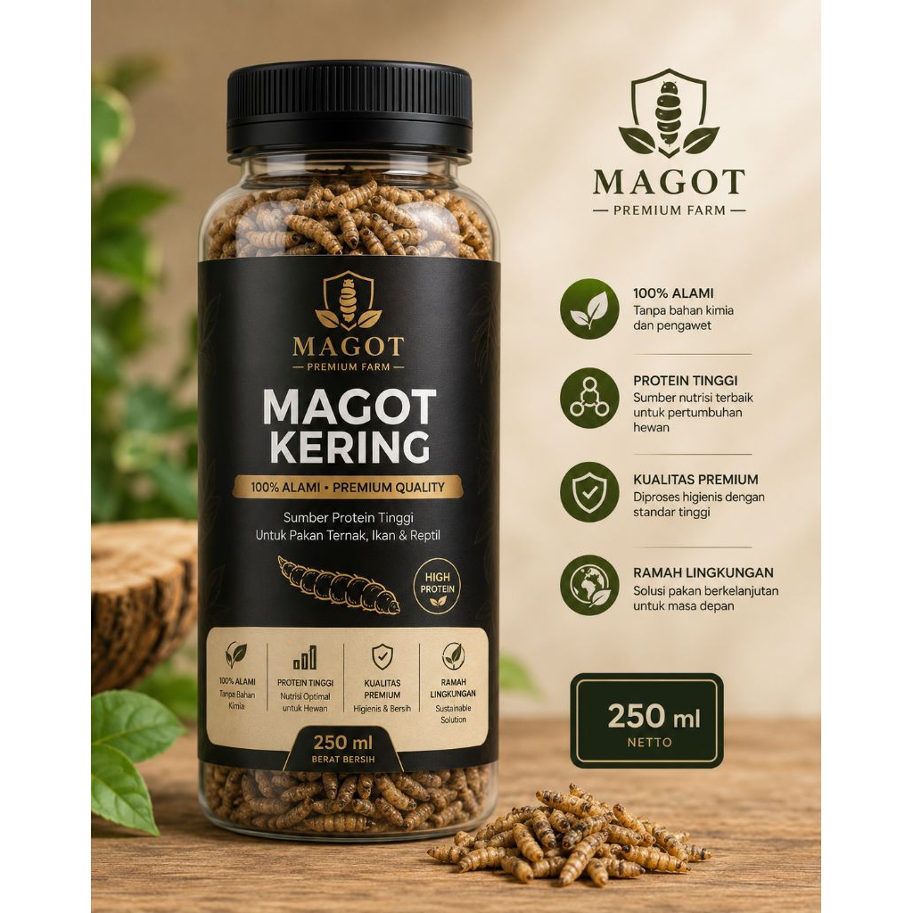 Magot kering