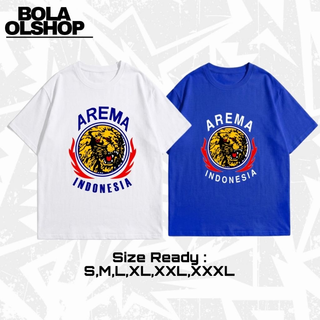 KAOS DISTRO AREMA INDONESIA ASLI KATUN