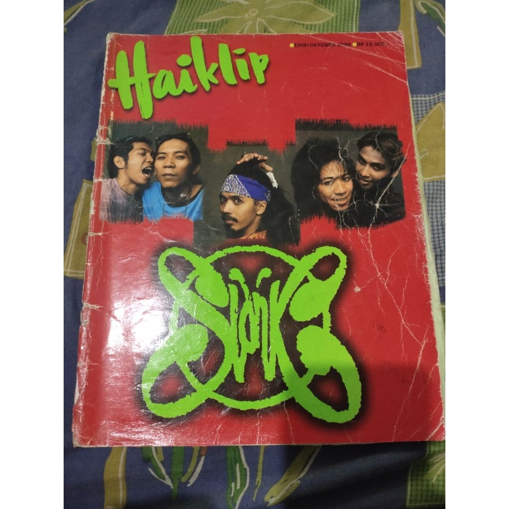 Majalah Hai Klip SLANK Edisi Oktober 1998 Majalah Slank