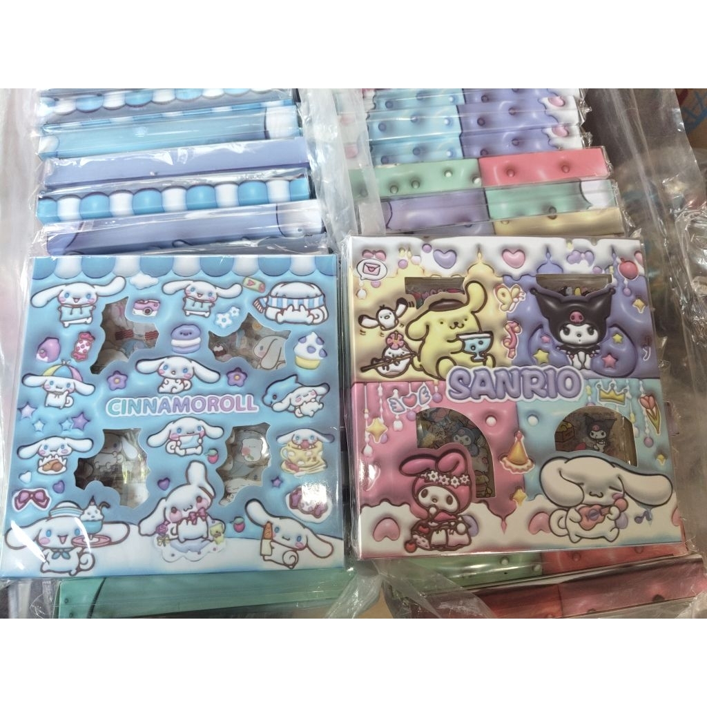 100 pcs  stiker labubu  stiker box  stiker viral  stiker karakter