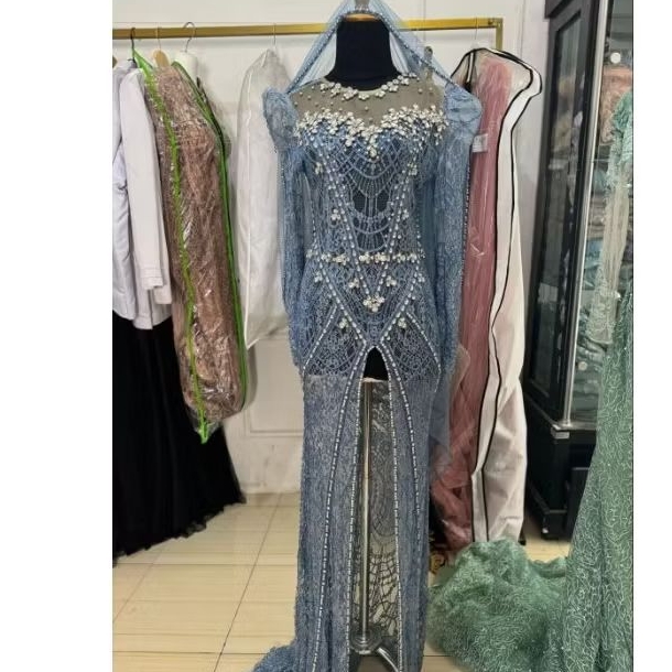 kebaya denim preloved