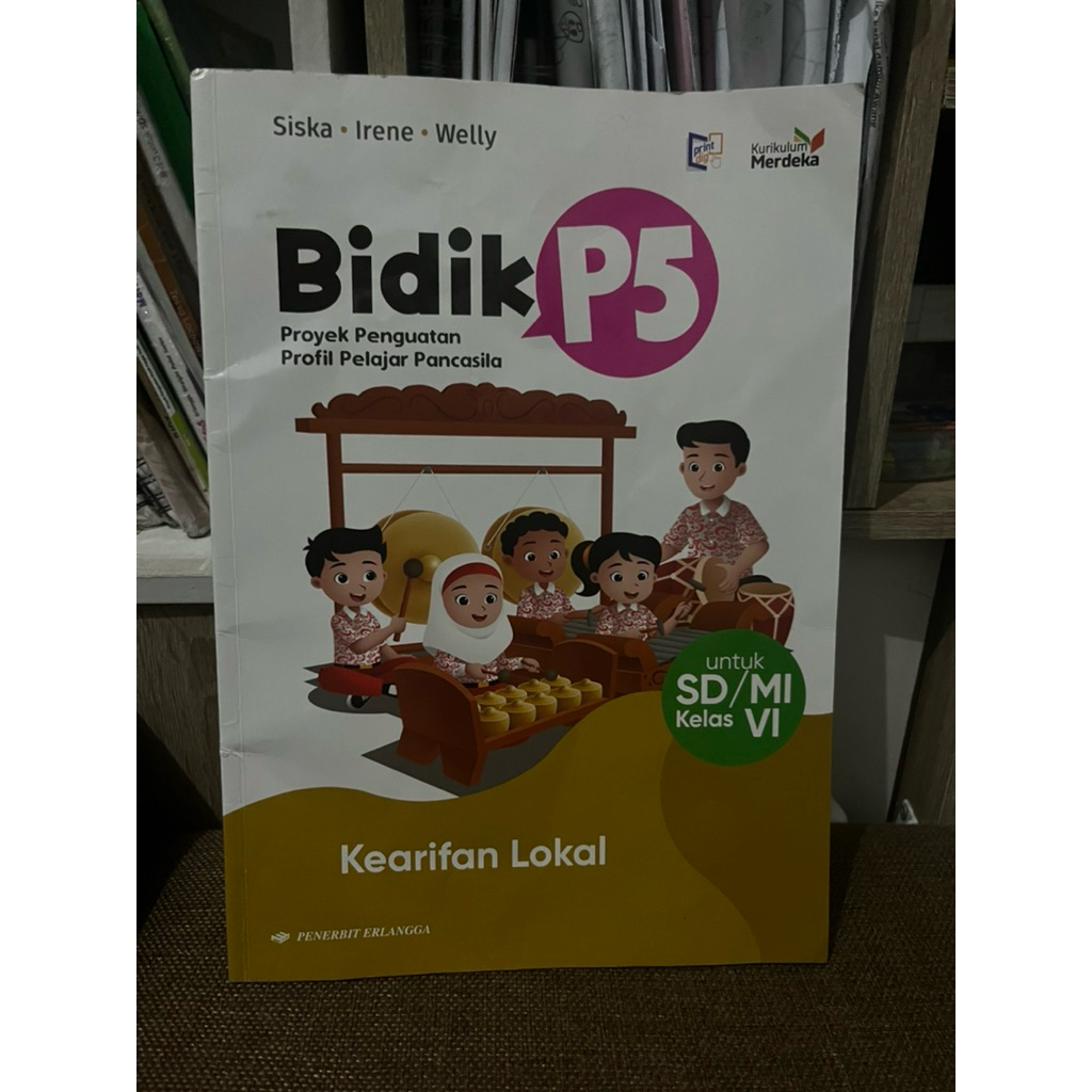 buku bidik b5 kearifan lokal kelas 6 second