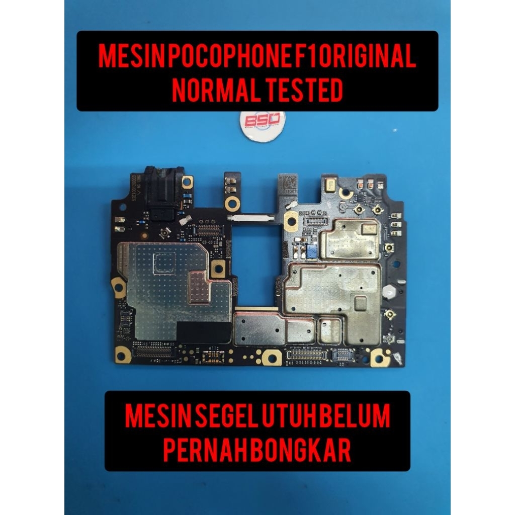 Bukan Handphone Part Mesin Pocophone Poco F1 Original Normal Tested