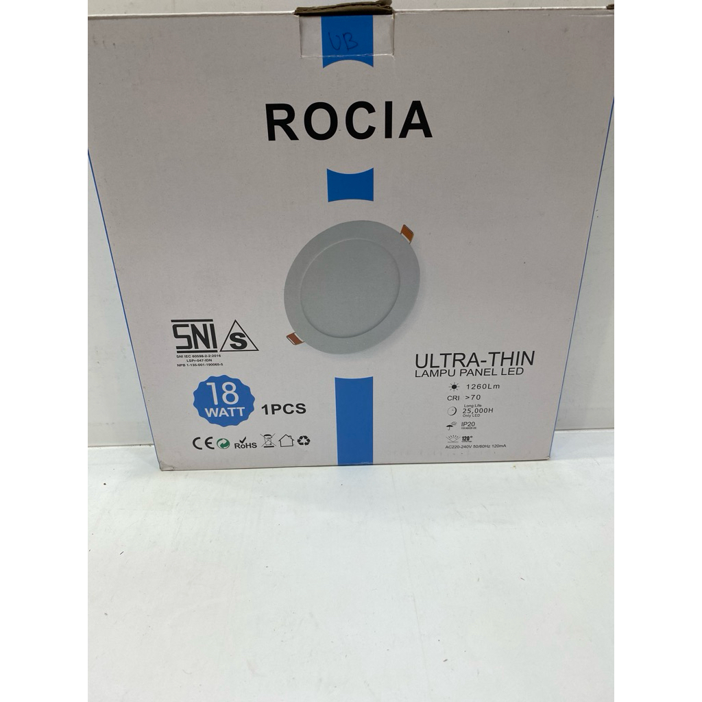 lampu donligt 18w lampu plafon lampu donlet rocia
