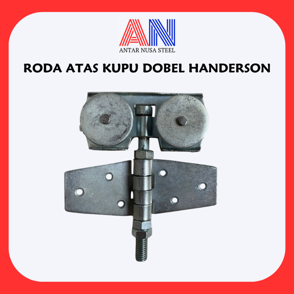 RODA ATAS KUPU DOBEL HANDERSON PINTU PAGAR | RODA ATAS KUPU DOBEL HANDERSON ORNAMEN PAGAR