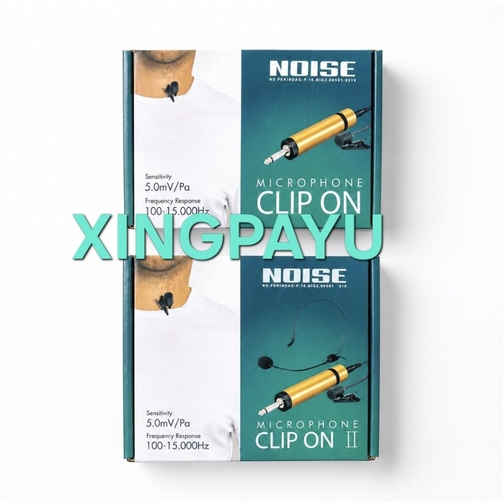 Mic Jepit Clip ON Noise