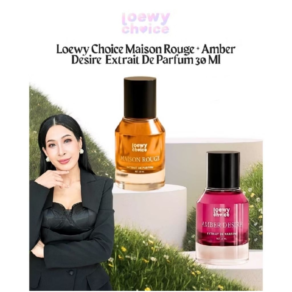 GARANSI 100% ORIGINAL LOEWY CHOICE NEW PARFUM PREMIUM COLLECTION EXTRAIT DE PARFUME 30ML
