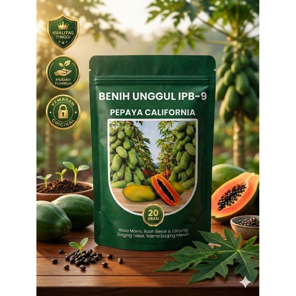 [PROMO] Benih Pepaya Unggul California IPB-9