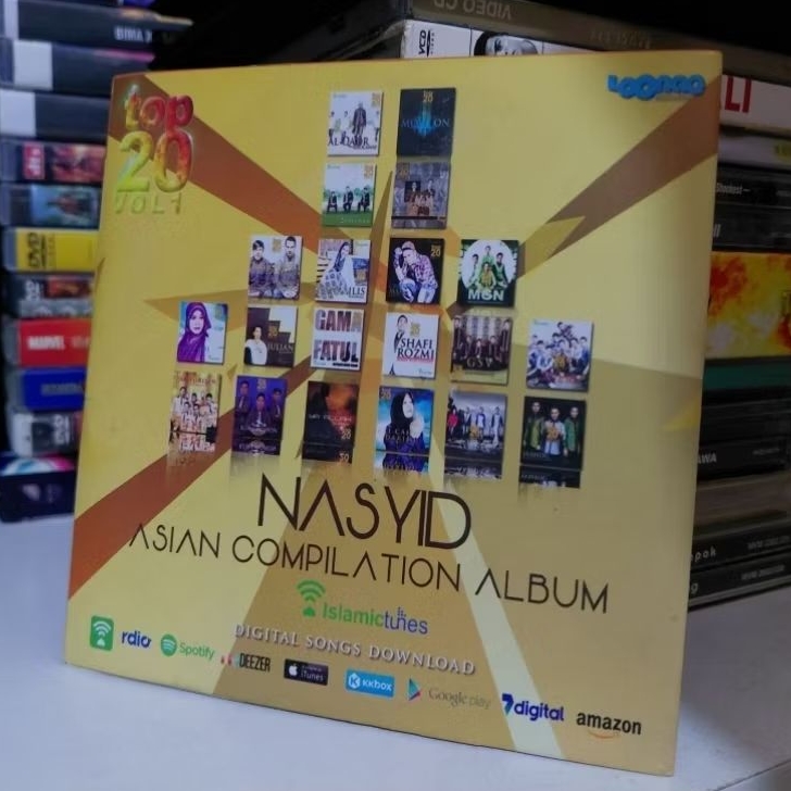 CD nasyid asian compilation album lagu musik religi islam