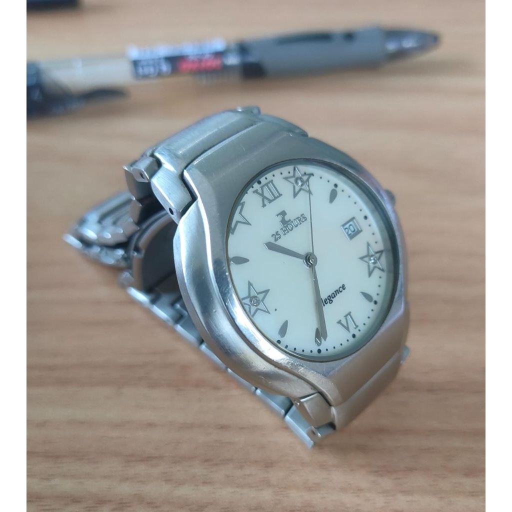 Jam tangan 25 Hours Full Steel