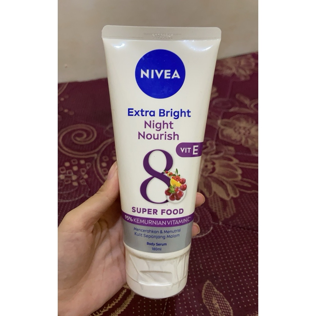 (NEW) Nivea Night Nourish Body Serum Original