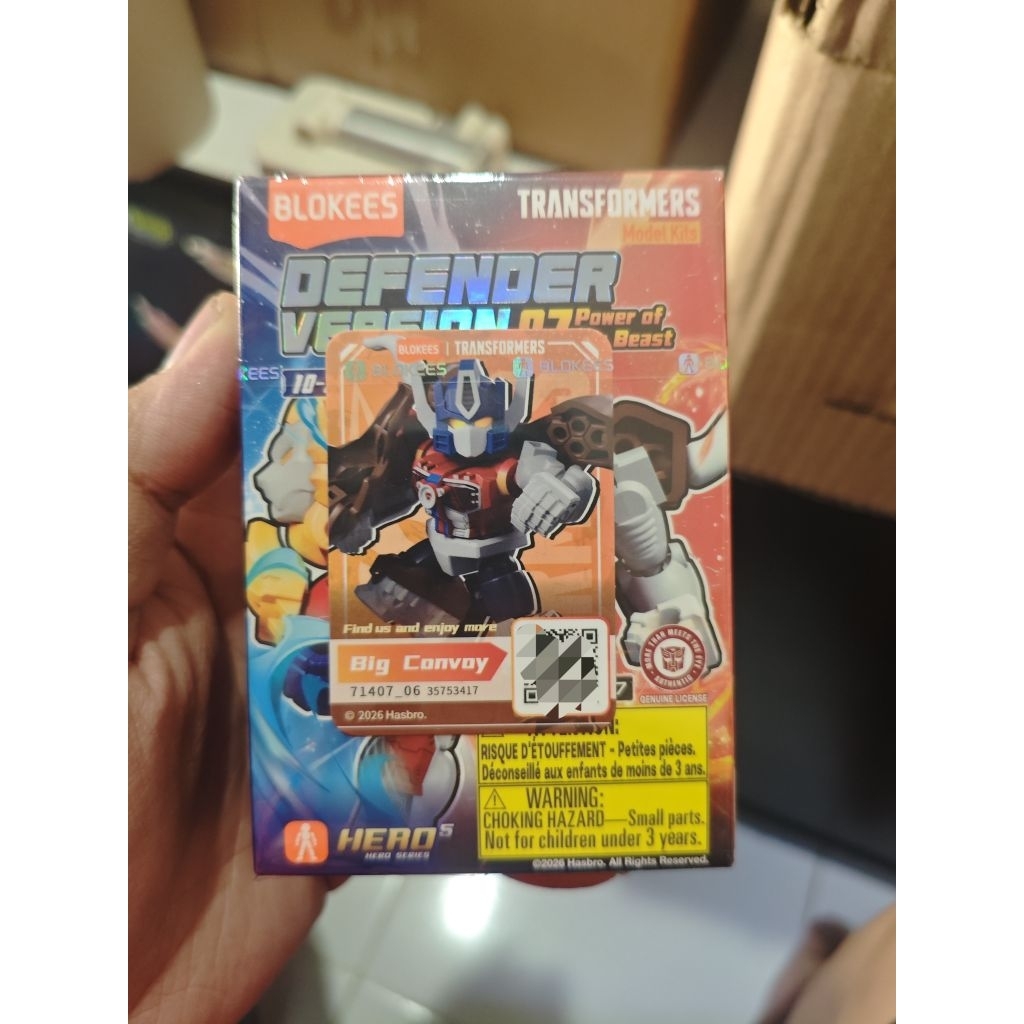 Big Convoy OFC Blokees Transformers Galaxy Defender Version DV 07 Fix Character
