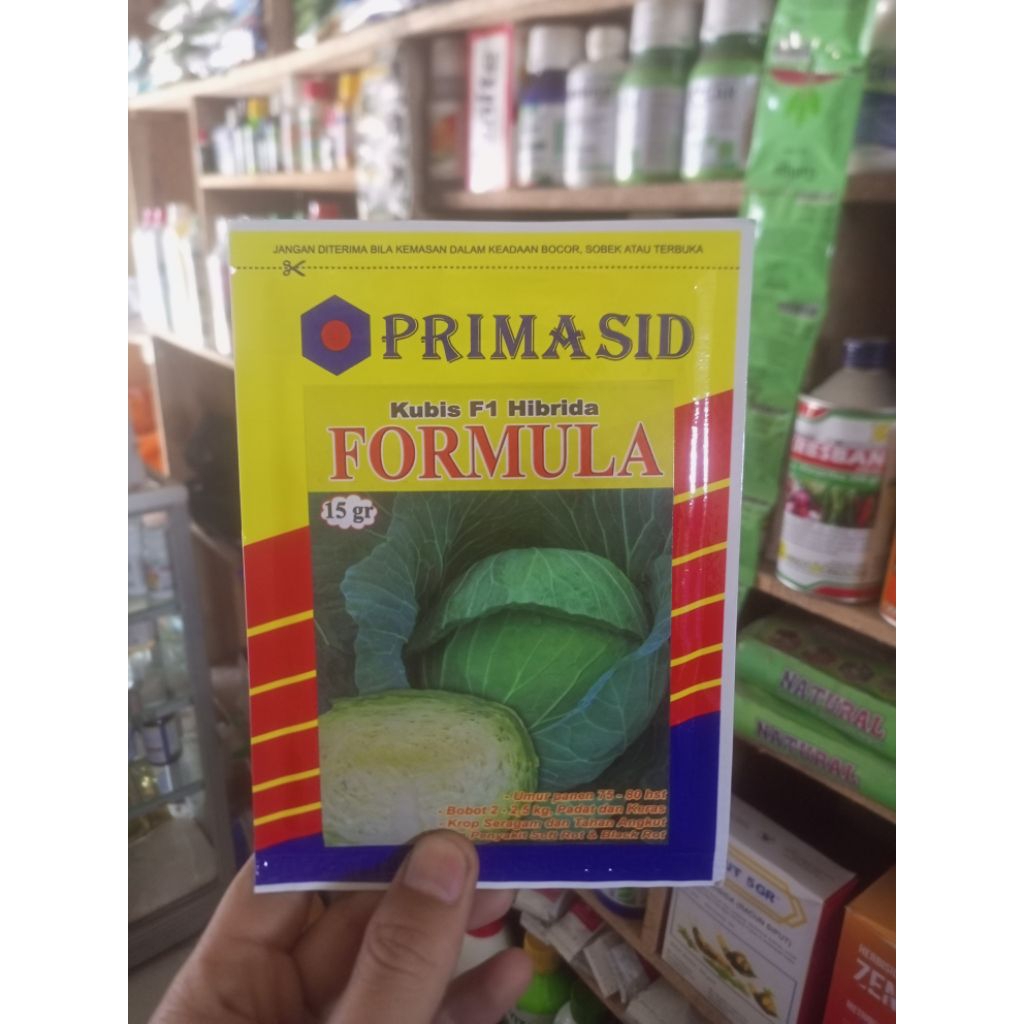 benih kubis FORMULA F1 15 gram ( kubis hibrida )