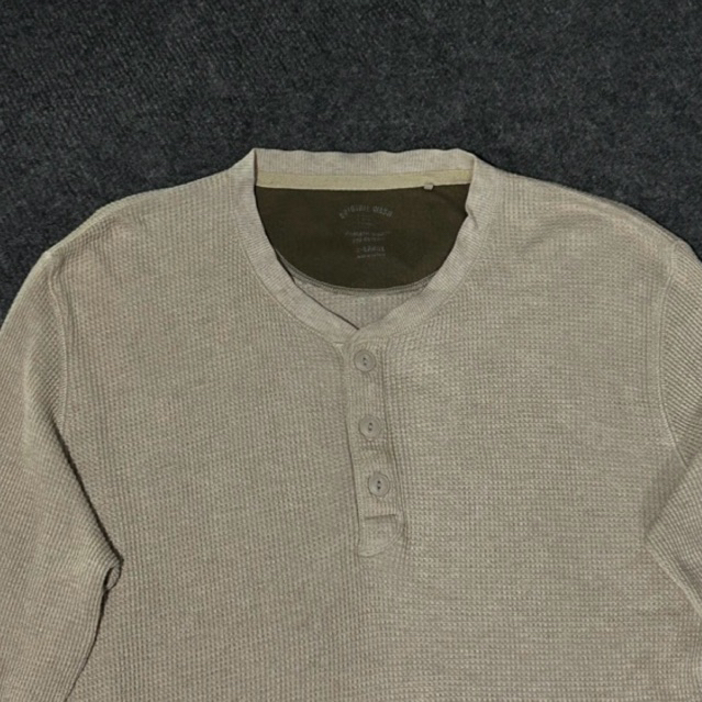 Henley Uniqlo cream XL